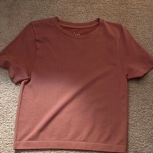 a new day Women's Short Sleeve Top in Dusty Rose